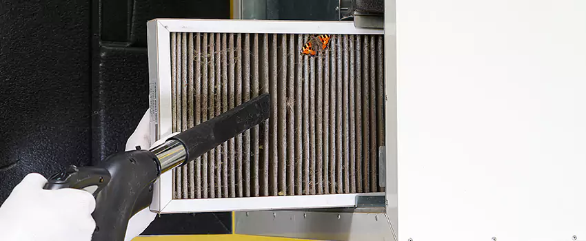 Clogged Air Duct Cleaning Process in Rockford, IL