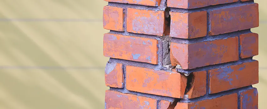 Broken Chimney Bricks Repair Services in Rockford, IL