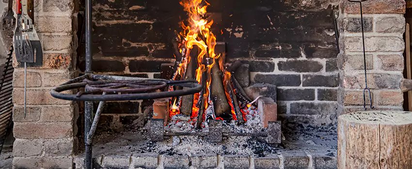 Cracked Electric Fireplace Bricks Repair Services  in Rockford, IL