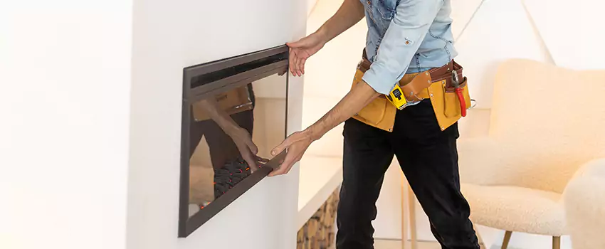 Metal Fireplace Installation in Rockford, Illinois