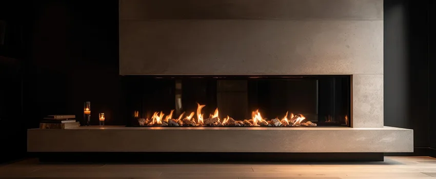 Gas Fireplace Ember Bed Design Services in Rockford, Illinois