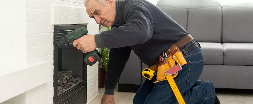 New Indoor Fireplace Installation in Rockford, Illinois