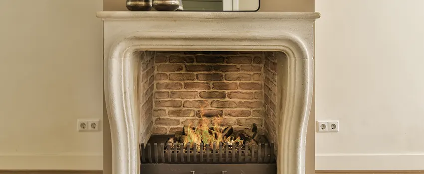 Vintage-style Fireplace Redesign in Rockford, Illinois