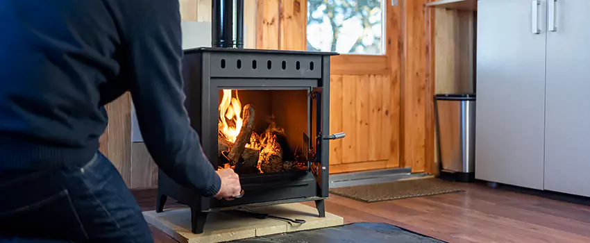 Open Hearth Wood Fireplace Installation in Rockford, IL