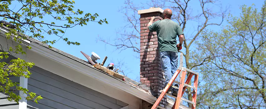 Vinyl and PVC Chimney Flashing Installation in Rockford, IL